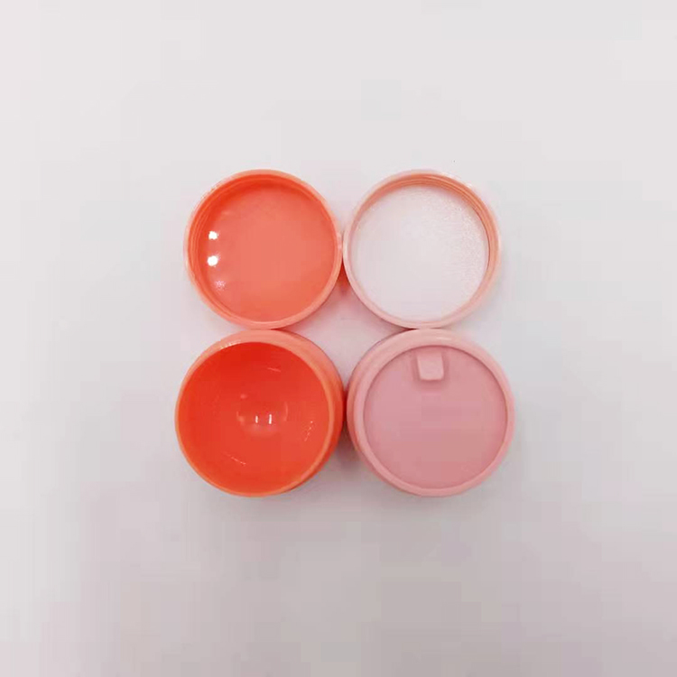 10g frosted orange cream cosmetic jar