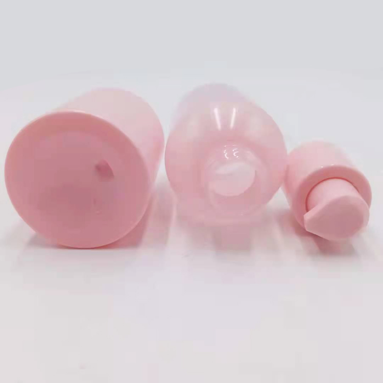 60ml pink clear bottles