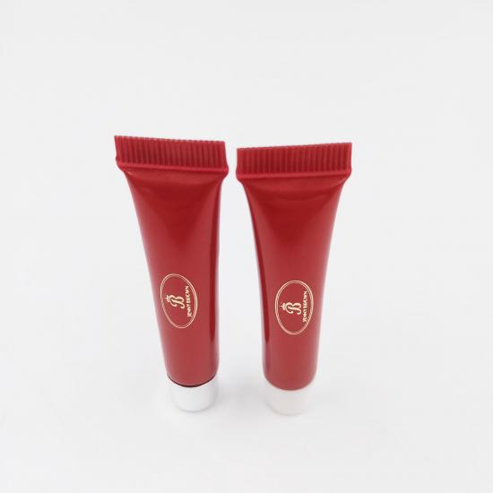 Dark Red Lipstick Plastic Squeeze Tubes