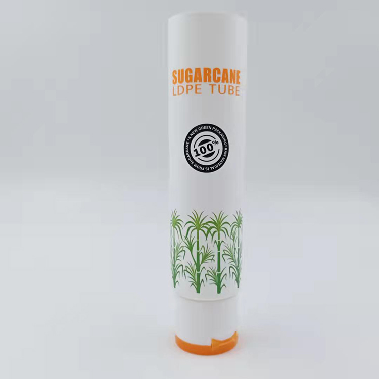 Emballage vert durable——— Tube cosmétique de canne à sucre